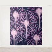 Feuerwerk Wandteppich (Vorderseite)