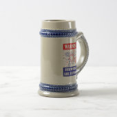 Feuerwerk-Warnschild Bierglas (VorderseiteRechts)