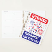 Feuerwerk-Warnschild Planer (Anzeige)