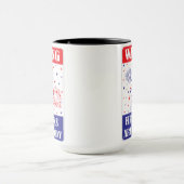 Feuerwerk-Warnschild Tasse (Zentrum)