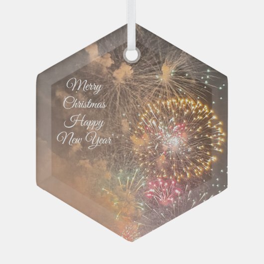 Feuerwerk Weihnachtsschmuck (Vorderseite)