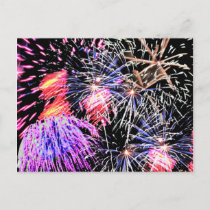 Feuerwerk, ZSSG Postkarte