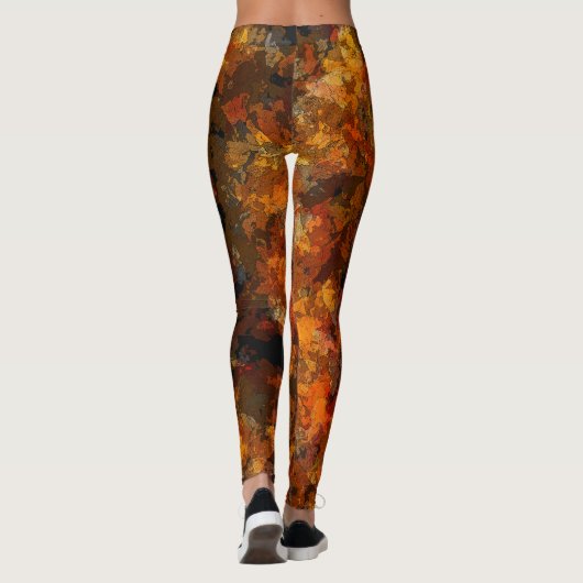 Feuerwerkber Leggings (Rückseite)