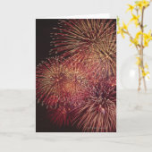 Feuerwerke 3 karte (Gelbe Blume)