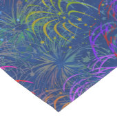 Feuerwerke 4. des bunten Sommer-Musters Julis Mittelgroßer Tischläufer (Ecke)