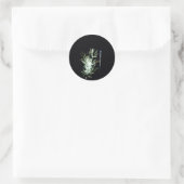 Feuerwerke! 4. Juli Display-Design Runder Aufkleber (Tasche)