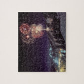 Feuerwerke am großen Höhenkurort in der Maräne, Puzzle (Vertikal)