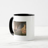 Feuerwerke auf der Seine Tasse (Vorderseite Links)