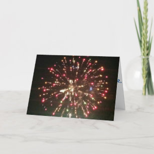 Feuerwerk Karten Zazzle De