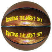 Feuerwerke aus Star Formation Yellow | Basketball (Vorderseite)