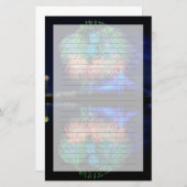 Feuerwerke Briefpapier (Vorne/Hinten)