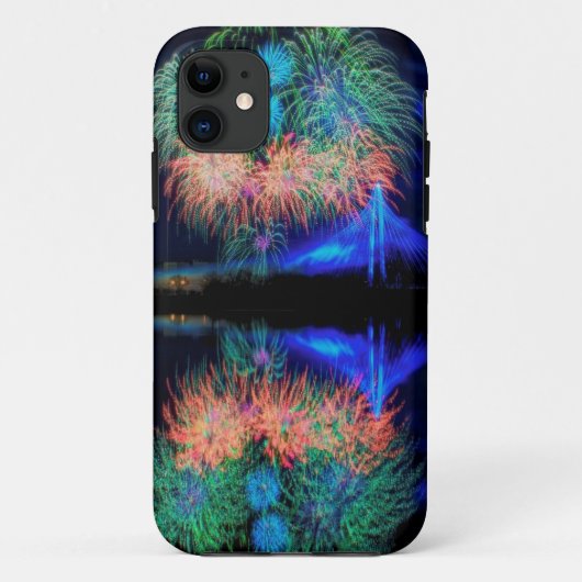 Feuerwerke Case-Mate iPhone Hülle (Rückseite)