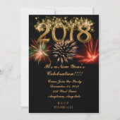 Feuerwerke des Jahres 2018 Einladung (Vorderseite)