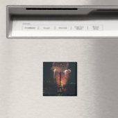 Feuerwerke, Eiffelturm, Paris, Frankreich Magnet (In Situ (Geschirrspüler))