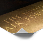 Feuerwerke erhellen das Memorial der Luftstreitkrä Poster (Ecke)