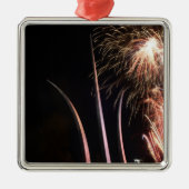 Feuerwerke erhellen das Memorial der Luftstreitkrä Silbernes Ornament (Vorne)