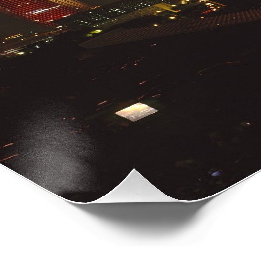 Feuerwerke, Houston, Texas Poster (Ecke)