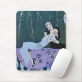 Feuerwerke im Paris-Kunst-Deko Mousepad (Mit Mouse)