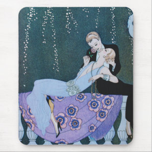 Feuerwerke im Paris-Kunst-Deko Mousepad