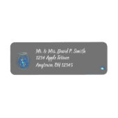 Feuerwerke im Personalisierten grauen Hintergrund (Vorne)