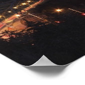 Feuerwerke in der Stadt Poster (Ecke)