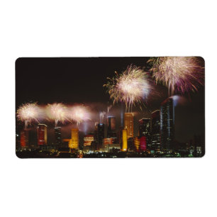 Feuerwerke in Houston Texas