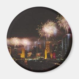 Feuerwerke in Houston Texas Magnet