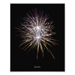 Feuerwerke in Kalifornien Fotodruck