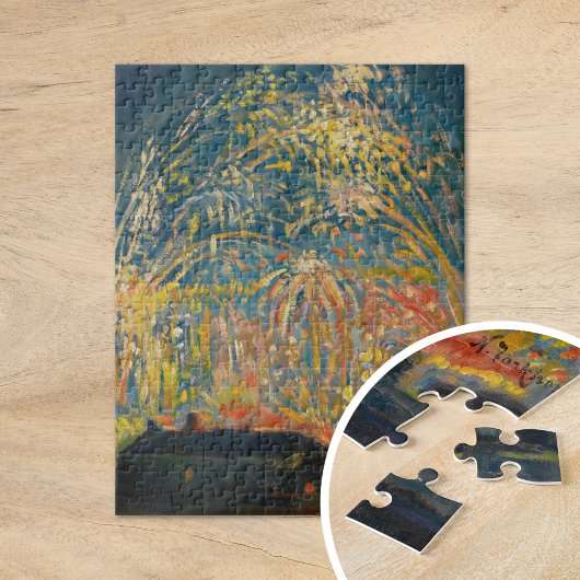 Feuerwerke in Nizza | Nikolai Tarkhov Puzzle