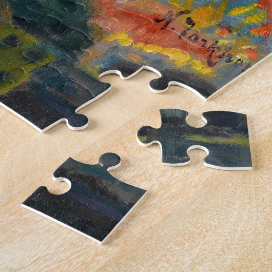 Feuerwerke in Nizza | Nikolai Tarkhov Puzzle (Seite)