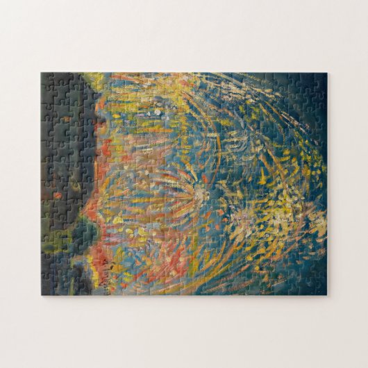 Feuerwerke in Nizza | Nikolai Tarkhov Puzzle (Horizontal)