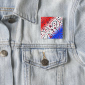 Feuerwerke in Red White Blue Button (Beispiel)