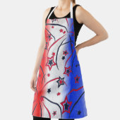 Feuerwerke in Red White Blue Schürze (InSitu)