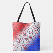 Feuerwerke in Red White Blue Tasche (Rückseite)