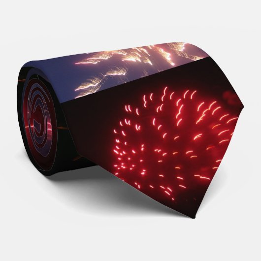 Feuerwerke Krawatte (Gerollt)