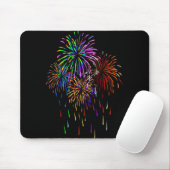 Feuerwerke Mousepad (Mit Mouse)
