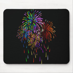 Feuerwerke Mousepad