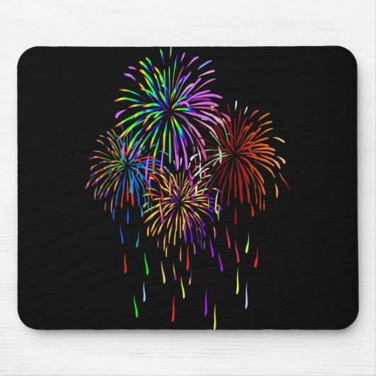 Feuerwerke Mousepad (Vorne)