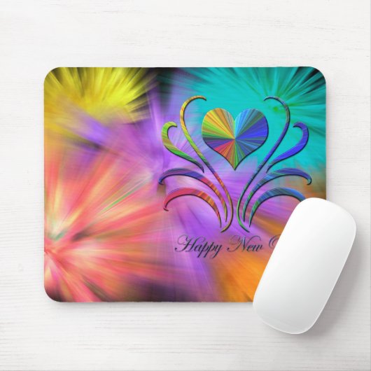 Feuerwerke Mousepad (Mit Mouse)