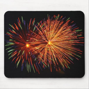 Feuerwerke Mousepad