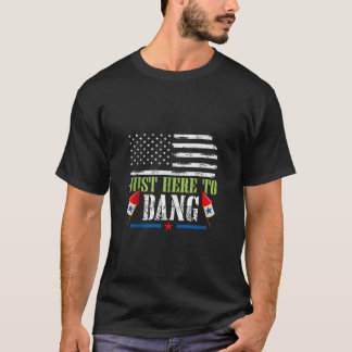 Feuerwerke NUR HIER ZU BANG Funny Pyrotechnics Tor T-Shirt