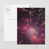Feuerwerke! Postkarte (Vorne/Hinten)