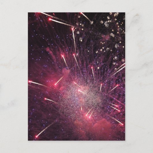 Feuerwerke! Postkarte (Vorderseite)