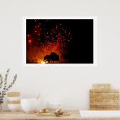 Feuerwerke Spektakulär aus Epcot Poster (Küche)