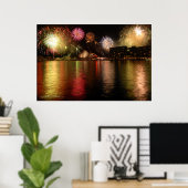 Feuerwerke: Sydney Harbor, Australia Poster (Heimbüro)