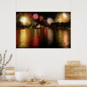 Feuerwerke: Sydney Harbor, Australia Poster (Küche)