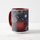 Feuerwerke Tasse (Vorderseite Links)