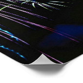 Feuerwerke, Toronto, Ontario, Kanada Poster (Ecke)