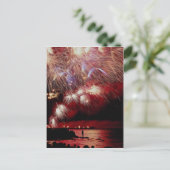 Feuerwerke, Toronto, Ontario, Kanada Postkarte (Stehend Vorderseite)