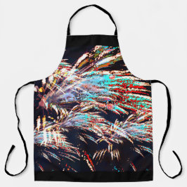 Feuerwerke über dem Mt. Olivet Schürze